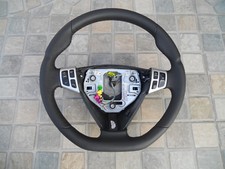 Steering Wheel Saab 93 9-3 Aero Leather Flat Bottom Since 2006