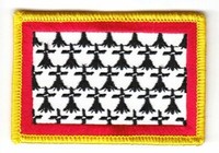 Flaggen AufnäHer Patch Frankreich - Limousin Fahne Flagge