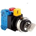 IDEC Corporation HW1K-2BF20 Switch Key Lock N.O. DPST 29.4� Flat Key 10A 440V...