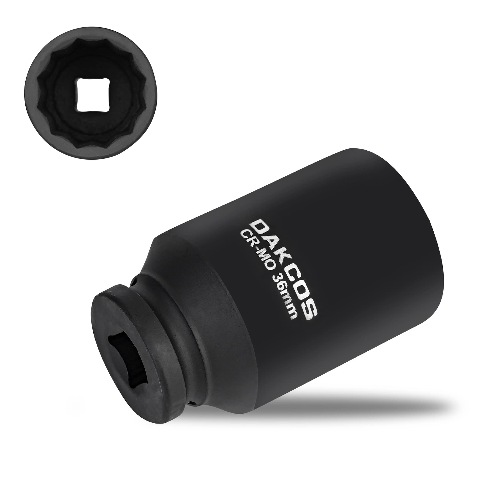 DAKCOS 8 Pezzi Set di Bussole a Impatto,Cinque 1/2 Pollici Bussola (D7N)