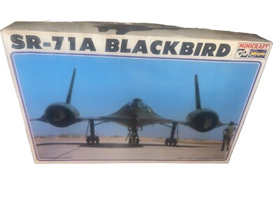 1/72 Hasegawa Lockheed SR-71A Blackbird Model Kit With Extra Parts