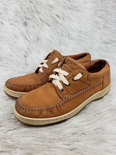 SPERRY TOP SIDER 0794057 Brown Leather Casual Moc Toe Shoes Womens Size 8 M