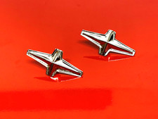 LAMBRETTA VESPA BIEMME 105MM X 50MM BOLT ON CHROME SUPER STARS ACCESSORIES
