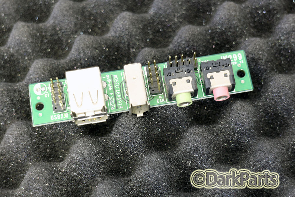 JM299 Front Audio USB Jack Port i/o Board | eBay
