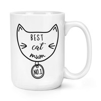 Best Katze Mutter 426Ml Groß Becher Tasse - Groß Lustig Crazy Cat Lady KäTzchen