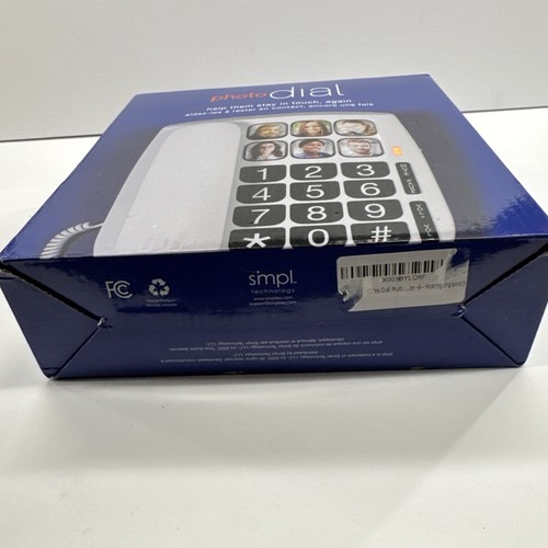 Telefon z dużymi przyciskami, pamięć zdjęć Przewodowy telefon dla seniorów Telefon stacjonarny - Zdjęcie 2 z 12