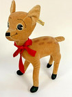 Rare 1940s Bambi Character Novelty Company Walt Disney Prod Plush Stuffed Animal