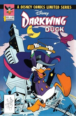 DARKWING DUCK 1 Moore ICON 1:50 Variant Disney Dynamite 2023 READ DESCRIPTION