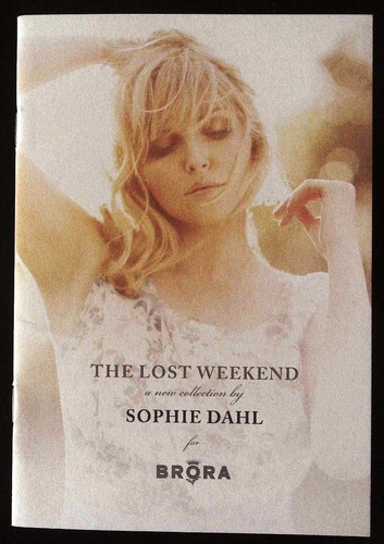 Rare 2013 Catalogue of THE LOST WEEKEND Collection by SOPHIA DAHL for BRORA @NEW - Imagen 1 de 5