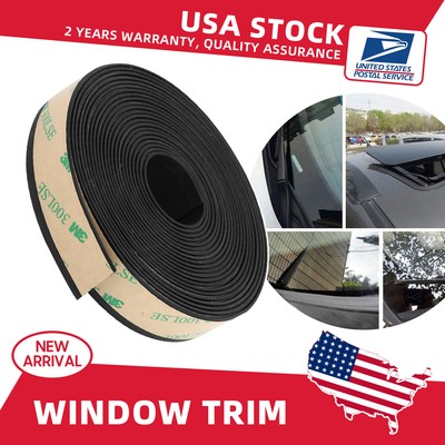 8M Car Rubber Seal Strip Door Trunk Hood Edge Protector Trim Guard EPDM Rubber