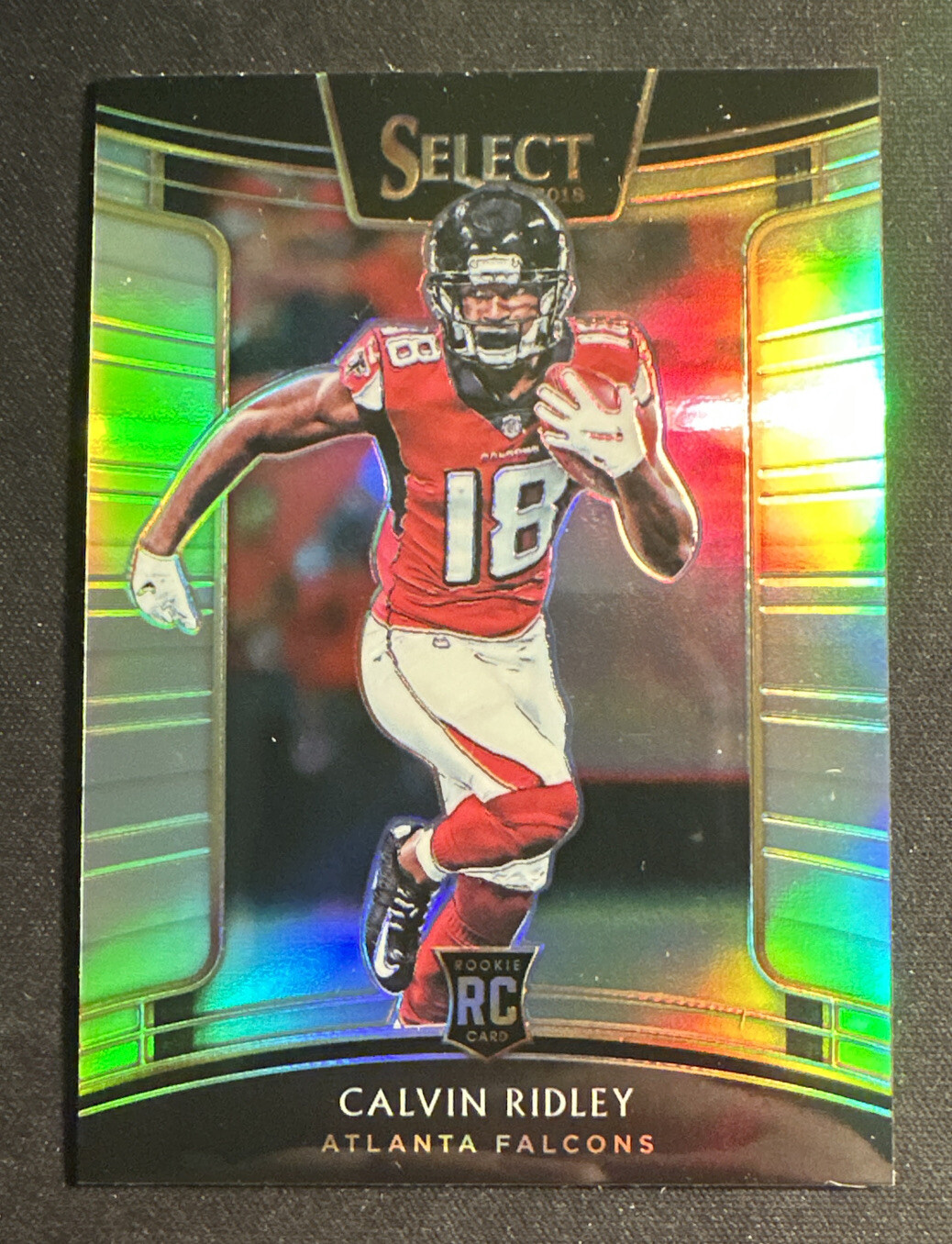 CALVIN RIDLEY Rookie Silver Prizm Concourse 2018 Panini Select #57 Jaguars