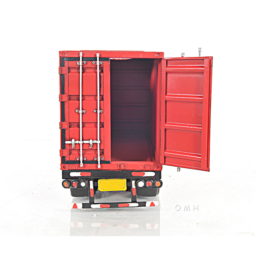 Rectangular Tissue Holder 10 Wheeler Box Container Truck 19.5