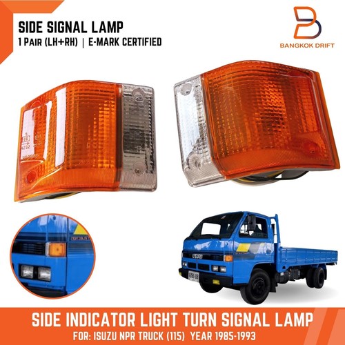  Pair Corner Side Indicator Turn Signal Lamp Light For ISUZU NPR ELF Truck 85-93 - Bild 1 von 7