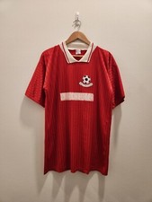 Vintage Manchester United Jersey XL Red Futbol Red Devils Futbol Made in UK RARE