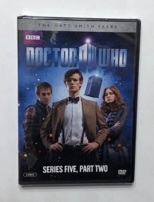 DOCTOR WHO SERIES FIVE PART TWO 2-DISC DVD THE MATT SMITH YEARS BBC 2016 SEALED - Image 1 of 2