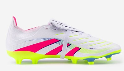 Adidas Men PREDATOR League FT FG Cleats White Football Soccer Boot