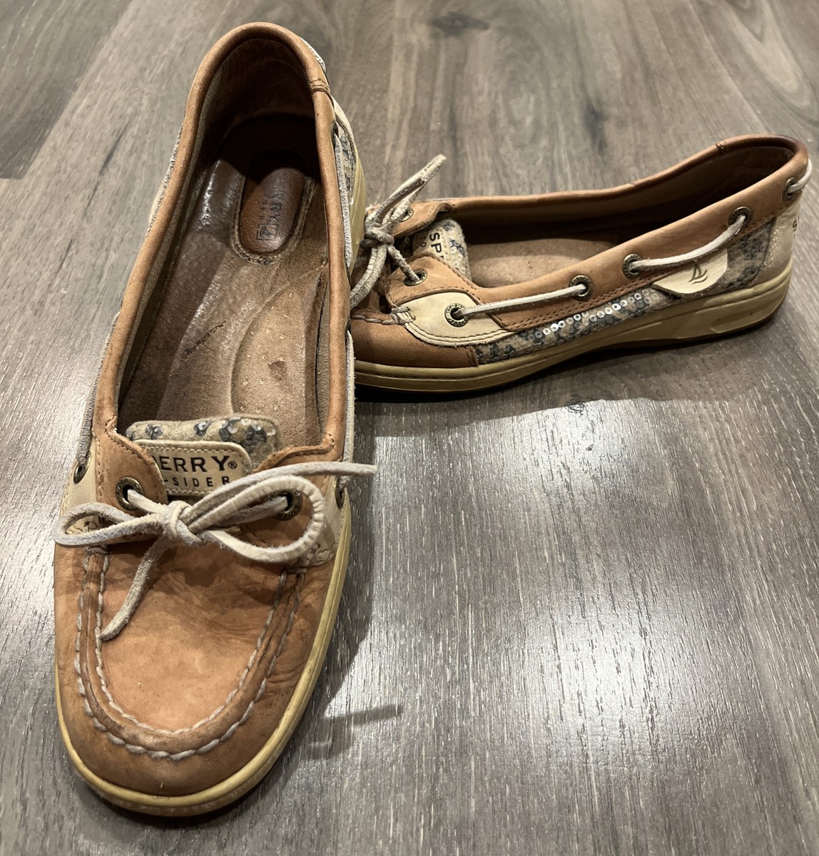 Cheetah Print Sperry Topsiders SPERRY Top Siders Sequin Leopard