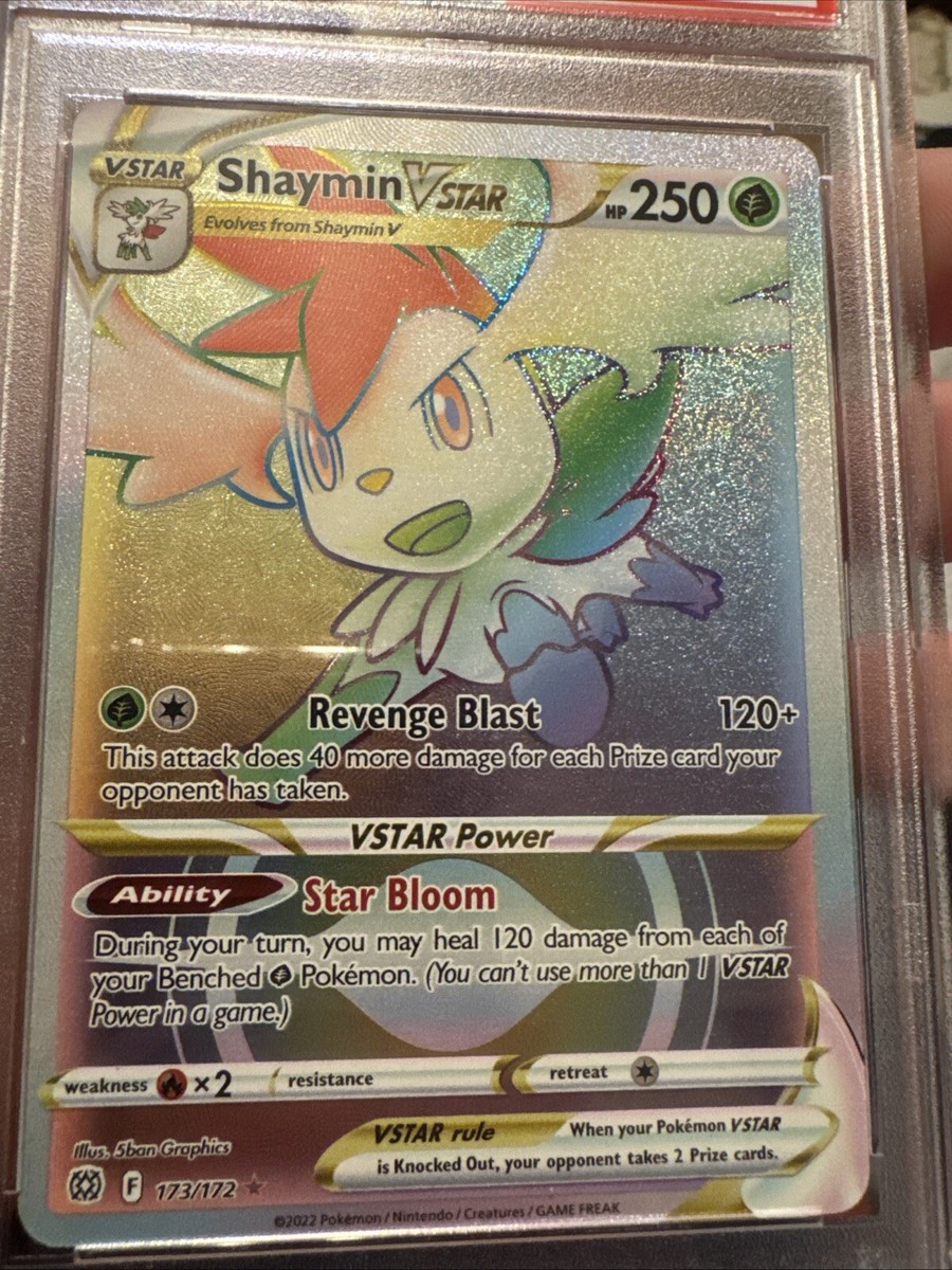 pokémon trading card games shaymin vstar premium collection Pokemon TCG: Collection, 8 Booster Packs and Foil Cards, Collectible Game Gift for Boys and Girls Ages 6+ : Buy Online at Best Price in KSA Finish off the match and complete your comeback with Shaymin VSTAR and its improved Revenge Blast attack SHAYMIN VSTAR Premium Collection Box!