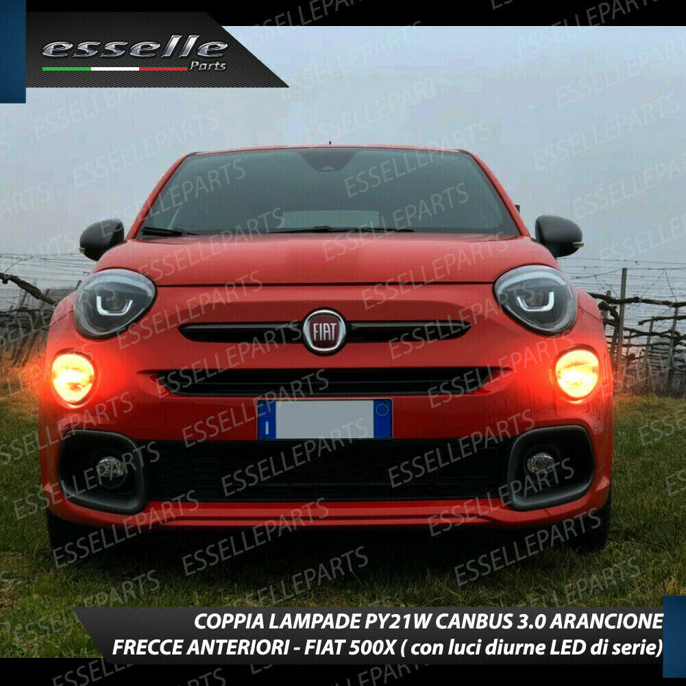 Indicatore Di Direzione Anteriore Sinistro Per Fiat 500X (334) - Freccia Sostitutiva Con Luce Diurna