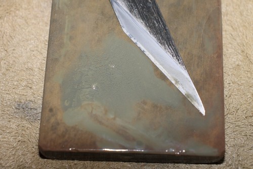Jnat ~1960s Shohonyama 531g Hand saw cutting Japanese Natural Whetstone JAPAN - Picture 2 of 15