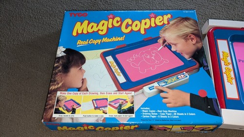 Vintage 1990 Tyco Magic Copier Real Copy Machine Brand New Old Stock - Picture 2 of 5