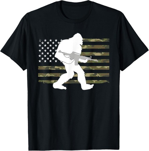 Vinyl Sticker Bigfoot Sasquatch AR-15 Vinyl Decal Sticker - Choose Your Size & Color For Guns & Gear Sasquatch Gun Sticker