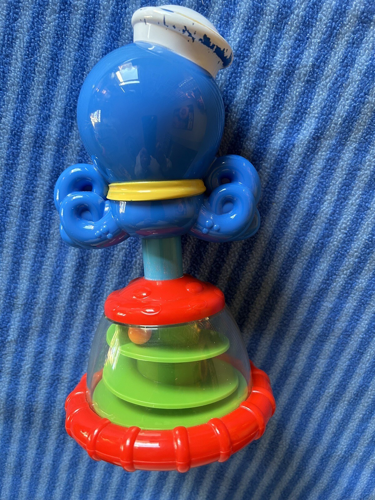 Baby Einstein Rhythm of the Reef Exersaucer Octopus Push Toy