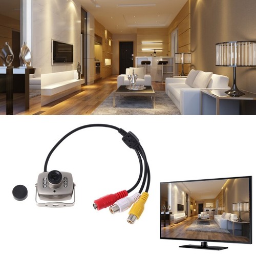 CCTV IR Wired Mini Camera Security Color Night for Vision Video Recorde - Picture 7 of 9