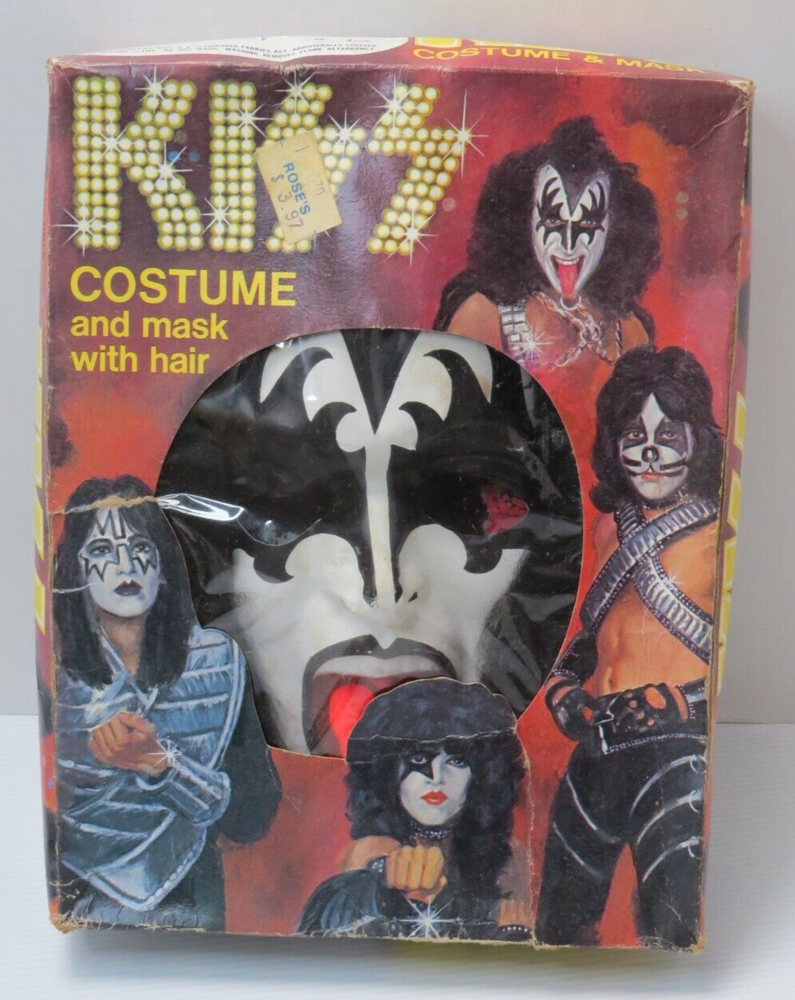 KISS GENE SIMMONS HALLOWEEN COSTUME IN BOX COLLEGEVILLE AUCOIN 1978