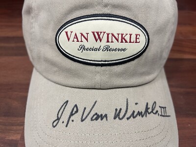 Pappy Van Winkle Special Reserve Embroidered‎ Khaki Van Winkle Reserve Hat Waxed Sandstone Old Rip Van Winkle Hat | Pappy & Company main image 4