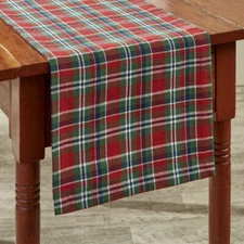 Park Designs Festive Plaid Table Runners  ~~  13 x 36"  OR  13 x 54"