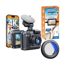 ROVE R2-4K PRO Dash Cam | Hardwire Kit | CPL Filter