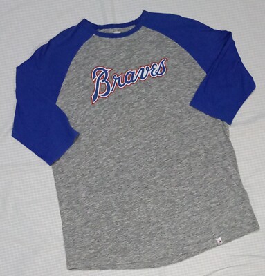 Braves MADDUX 31 ユニフォーム Atlanta Braves Maddux #31 Long Sleeve Raglan T-Shirt Size XL