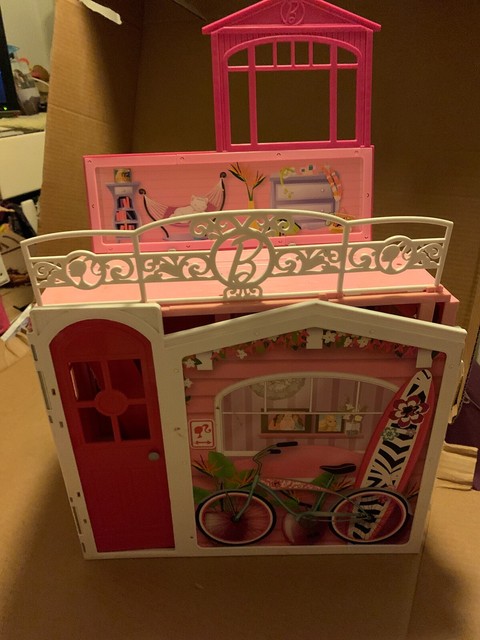 glam getaway house barbie