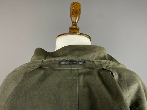 Women YOHJI YAMAMOTO Y's Khaki Designer Long Sleeve Blazer Jacket Size 1 - Picture 8 of 11