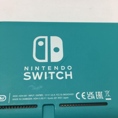 Nintendo Switch Lite Handheld Console Turquoise 32GB Tested Japan
