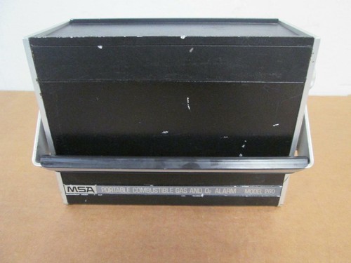 Alarma portátil de gas y O2 combustible MSA 449900 modelo 260 (SOLO PARA PIEZAS) - Imagen 5 de 9