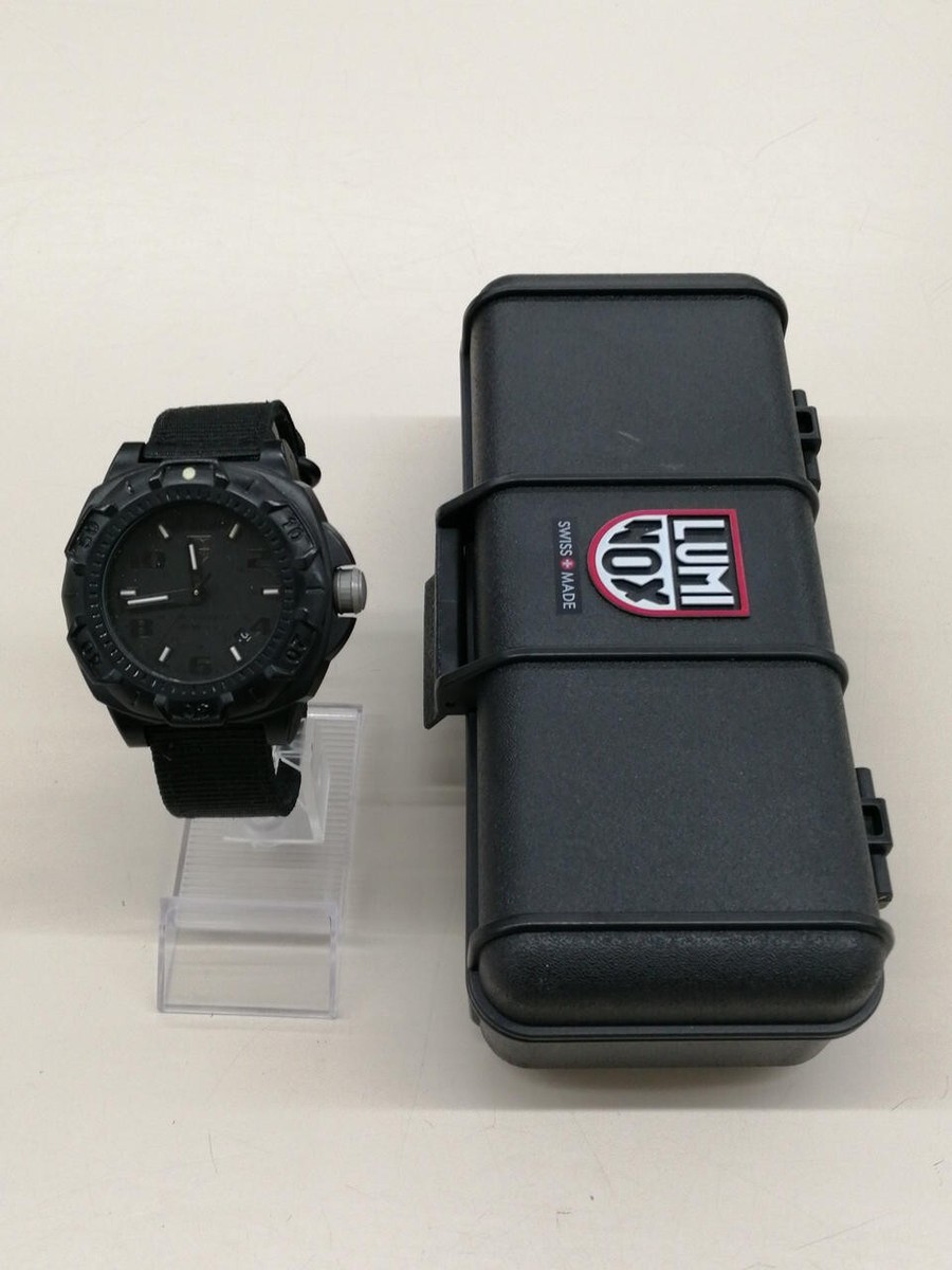 Luminox Sentry 0200 Series 43mm Carbon Black Dial Quartz