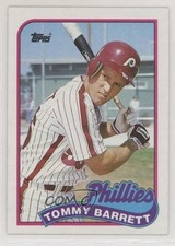 1989 Topps Tom Barrett Tommy Barrett #653 to3