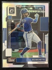 2022 Donruss Optic Bo Bichette #154 Holo Prizm Blue Jays MLB Card