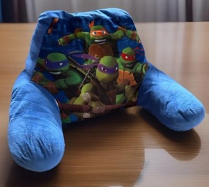 Teenage Mutant Ninja Turtles Bed Rest/Lounge Pillow U-Shape Plush Youth Size