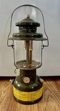 Vintage SMP Military Coleman Civilian Conversion Lantern OD Green Made In USA Vintage SMP Military Coleman Civilian Conversion Lantern OD Green Made In USA