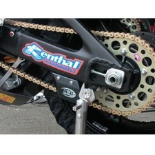 Paracatena punta R&G nero (ABS pinna di squalo) Triumph Tiger 1050 2007