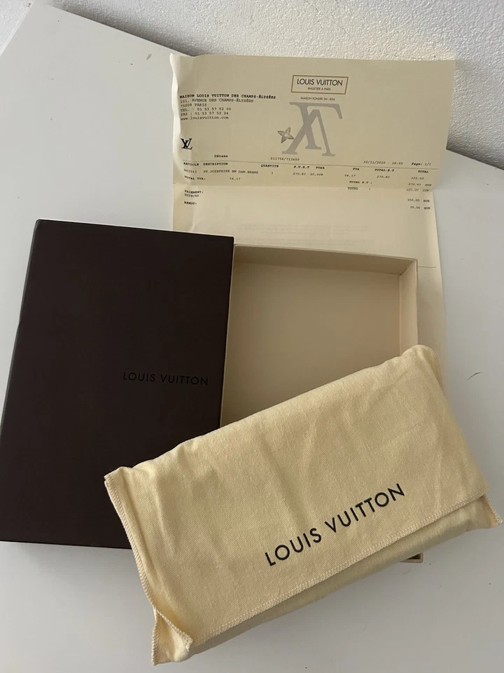Louis Vuitton Josephine Wallet Purse Monogram Zippy Emily Sarah - Image 2 of 4
