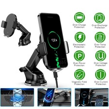 Car Phone Holder Dashboard Windshield Phone Mount Universal for iPhone Samsung