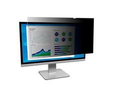 3M 27" Widescreen Monitor Privacy Filter 16:9 Black Matte Glossy PF270W9B