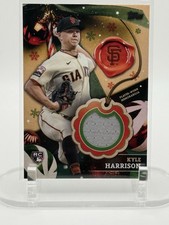 2024 Topps Holiday - Relics Kyle Harrison #RC-KH (MEM, RC)