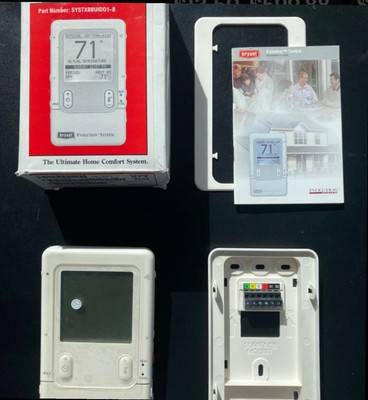 Bryant Evolution SYSTXBBUID01-B Programmable Digital Thermostat V-16 New In Box