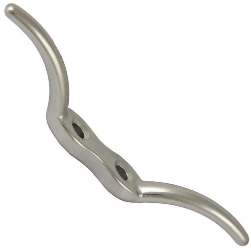 Belegklampe Edelstahl VA Bootsklampe Flaggenklampe Festmacher Klampe Flach Rund - Bild 8 von 15