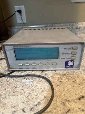 Vensel Model 7A digital oscilloscope. This device is an electronic test